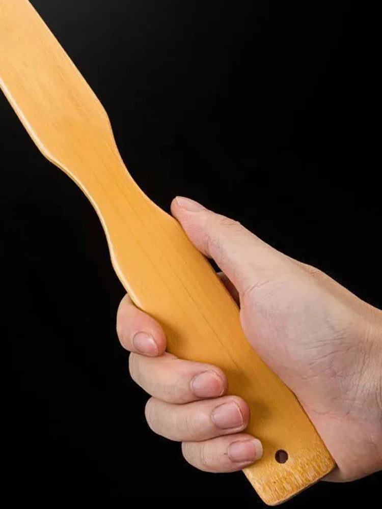 Bamboo Back Scratcher Aid Stick Scratching Massage Roller Long Wooden Body Large Stick for Men and Women Back Scratcher Massager