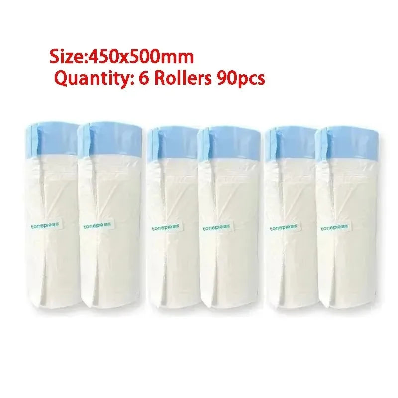 TONEPIE Automatic Cat Litter Accessories Box Cat Litter Pad Bin Door Bottom Capsule Screen Filter Mesh Power Line Toilet Bag