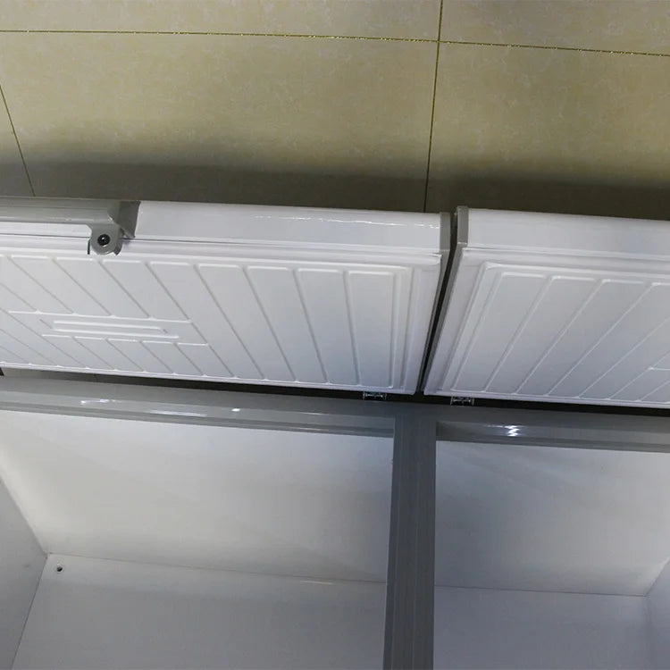 Commercial Top Opening Glass Door Fridge Kitchen Equipment Deep Freezer Refrigerator 2025