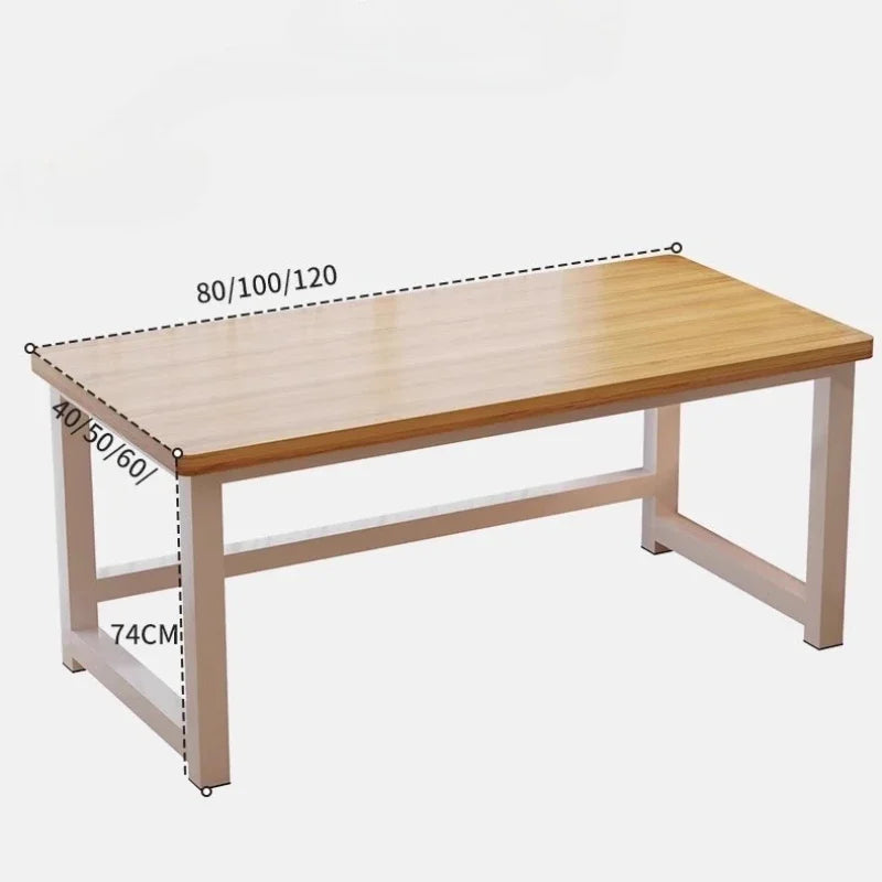 Computer desktop simple desk, home bedroom study desk, student small desk, simple rectangular office desk