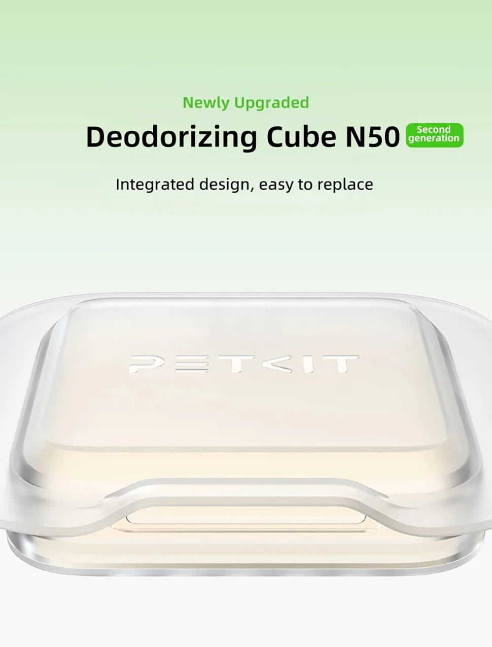 PETKIT N50 Second Deodorant cubes generation For PURA MAX cat litter box automatic Pet supplies Cats puramax2 parts deodorizer