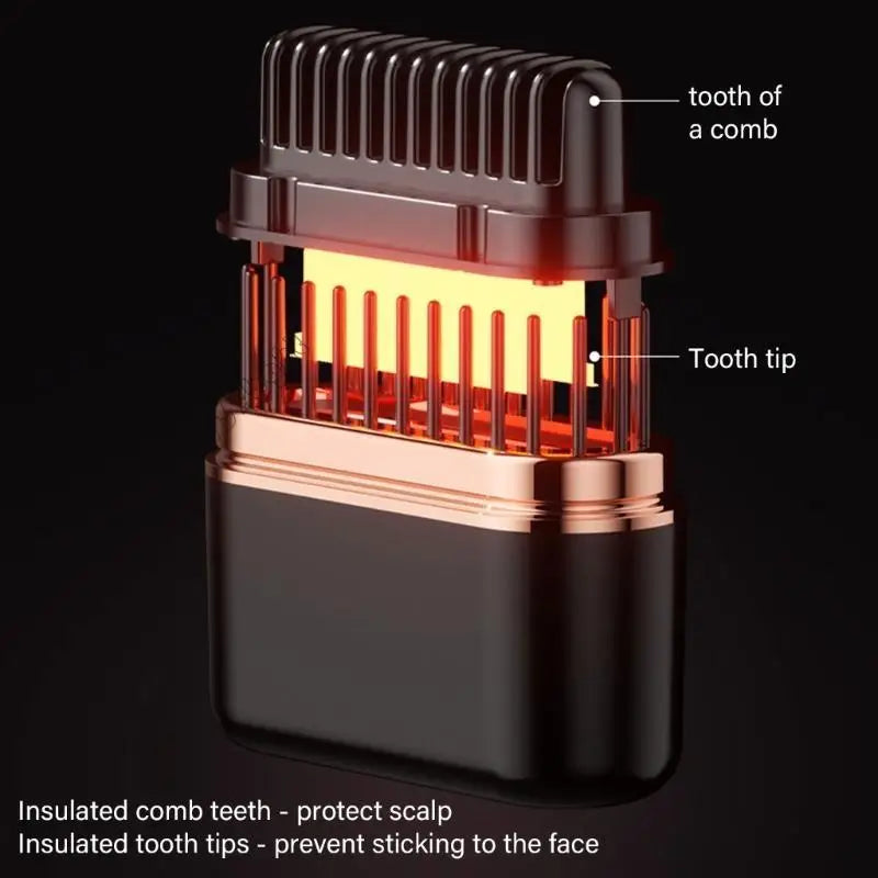 4XFB Wireless Hair Straightening Brush Styling Tool Hair Straightener Brush Convenient Electric Hot Comb Hair Straighteners