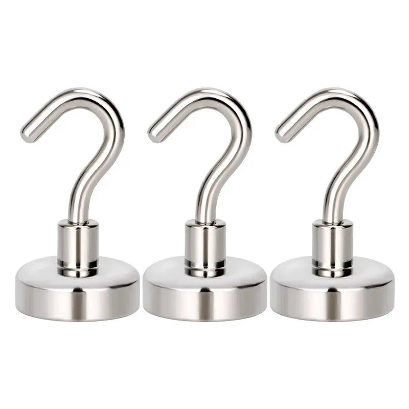 Magnet Ring Multipurpose Storage Hook Stainless Steel Home Hook Bathroom Hook Kitchen Garden Magnetic Home and Decoration Iman