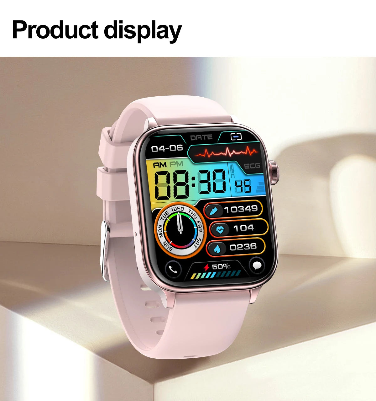 2024 New ECG+PPG Medical Grade Smart Watch Men Blood Glucose Blood Lipid Uric Acid Monitoring Bluetooth Call Health Smartwatches