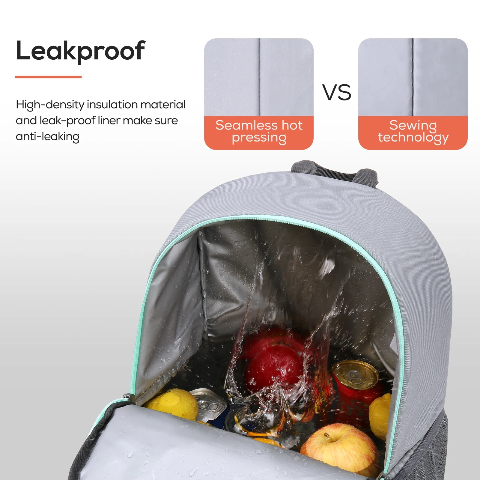 TOURIT 30L Thermal Backpack Cooler bag for drinks Insulated Bag Travel Beach Beer Leak-proof Food lunch Bags Portable Coolers