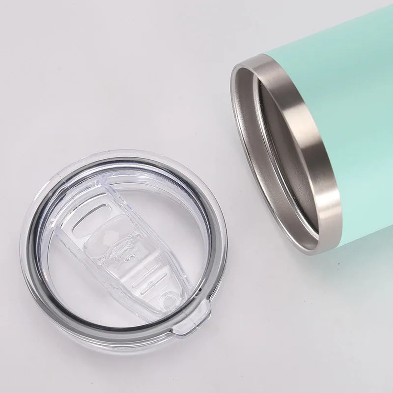 4 in 1 Can Cooler Tumbler for 12 Oz Cans, Slim Cans,and Bottles with Built-in Bottle Opener,Insulated Cool Summer Ice Bottle Cup