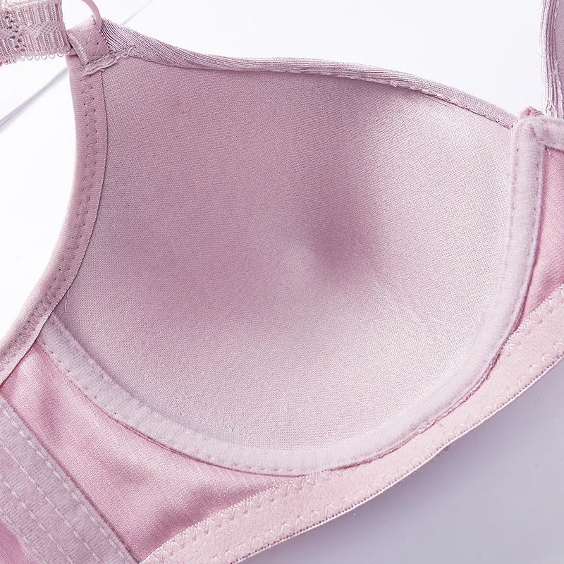 Thin Large-sized Lace Without Steel Rings For Pregnant Women's Breastfeeding Underwear Comfortable Breathable For Women's Bras