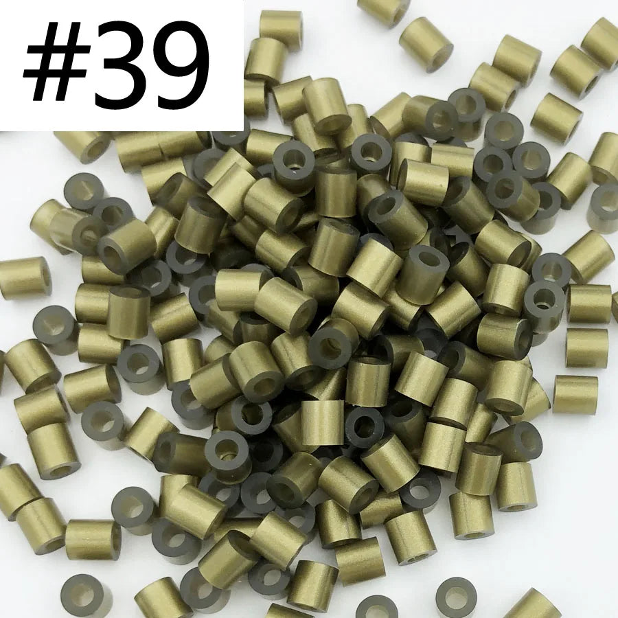 5mm 1000PCS  Black white gray blue green purple Hama Beads for Kids Iron Fuse Beads diy Puzzles Pixel Art Gift Children Toy