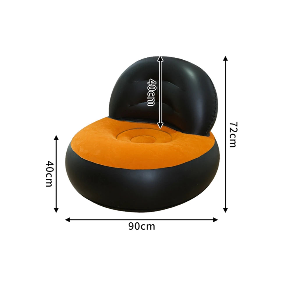 Inflatable Chairs for Adults,Blow up Lounger Chair Inflatable Lazy Sofa,Folding Portable Inflatable air Chair for Living Room