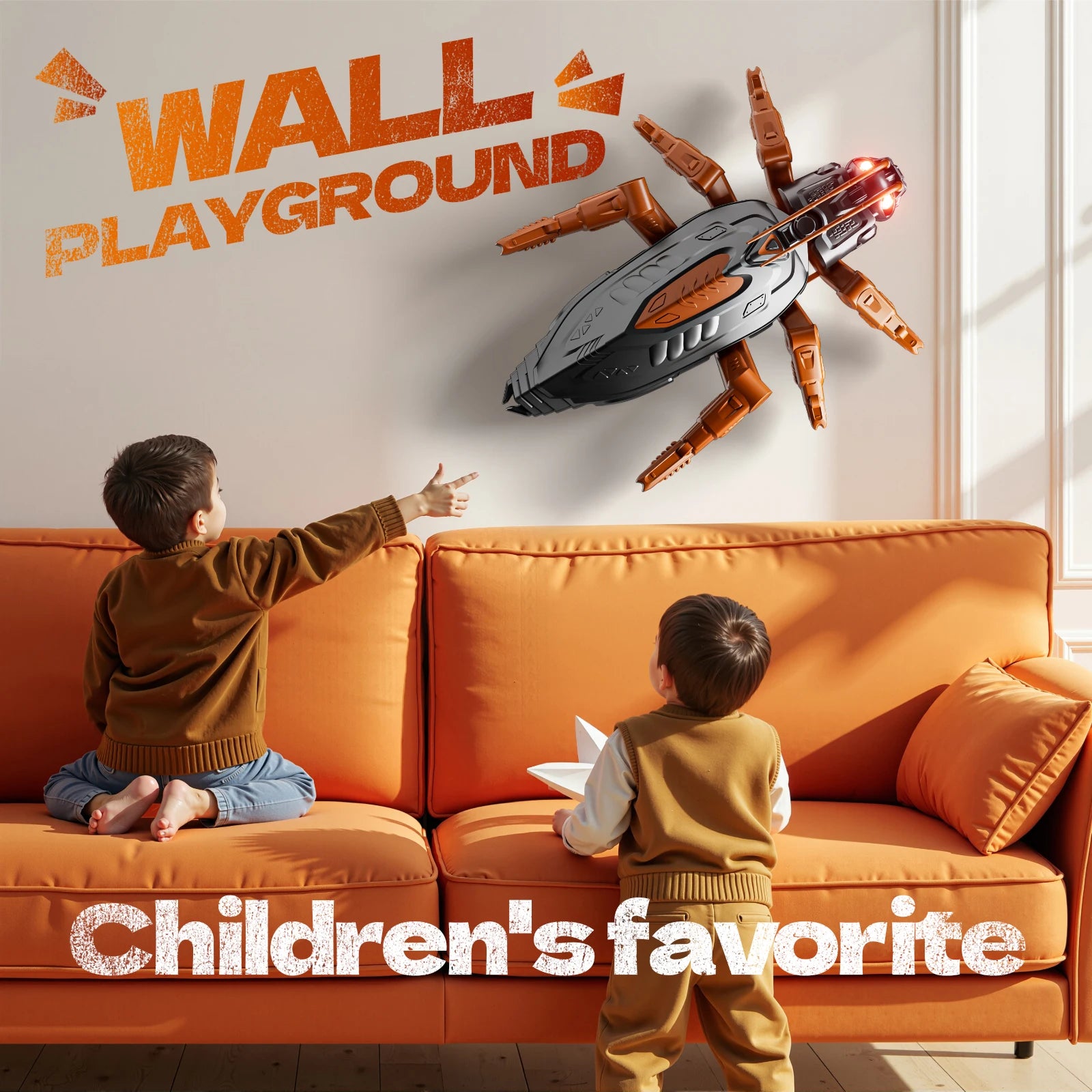 RC Gecko Toy Wall Climbing Cockroach Spider Animal Electric Remote Control Lizard Wall Climbing Car Children's Halloween Toys