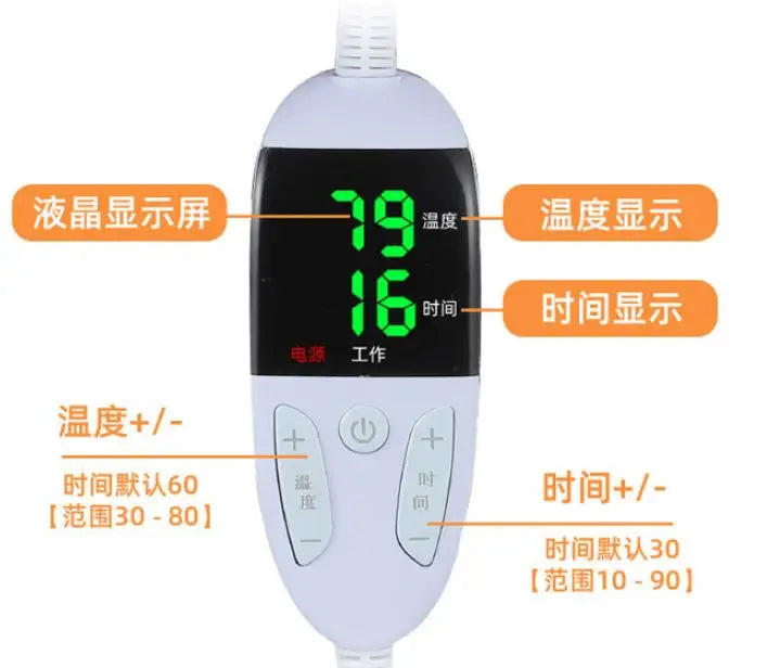 Legs Massage Instrument Device Infrared Heating Belt and Arm Slimming Sauna Stovepipe 220V EU UK  Plug