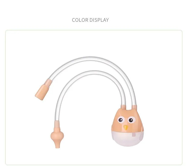 Baby Nasal Aspirator Mouth Suction Type Nasal Absorption Cleaner for Infant Anti Reflux Silicone Booger Suction Pipe