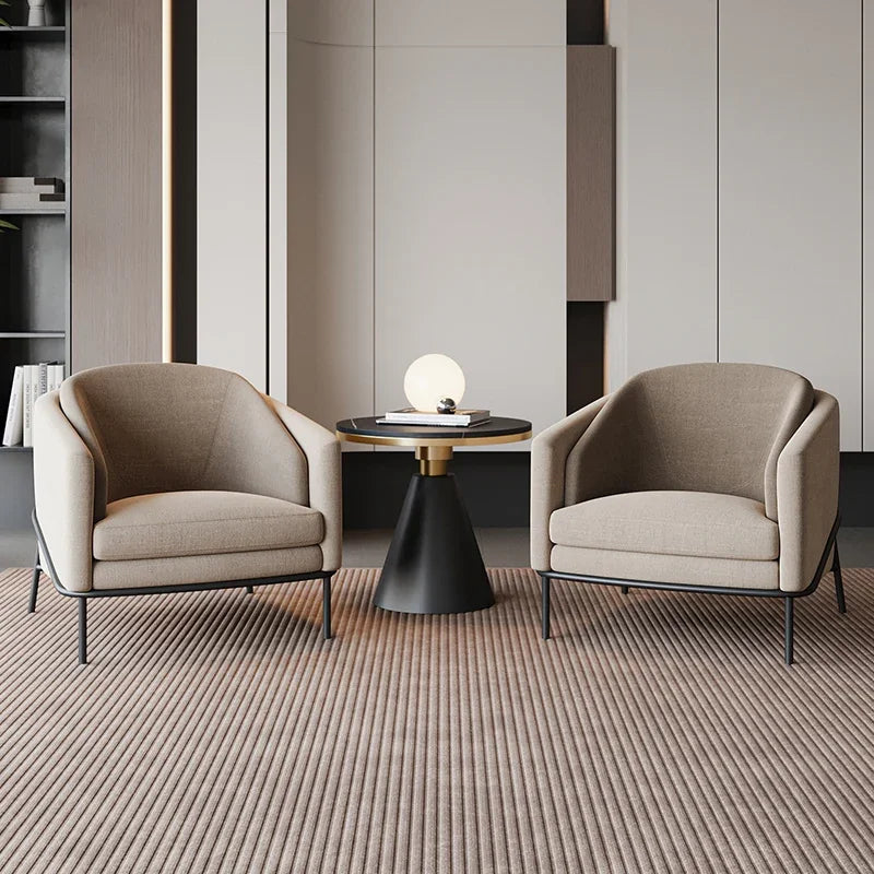 Living Room Chairs Modern Individual Armchairs Relaxing Chair Chaise Lounges Design Armchair Accent Floor Vanity Home Furniture