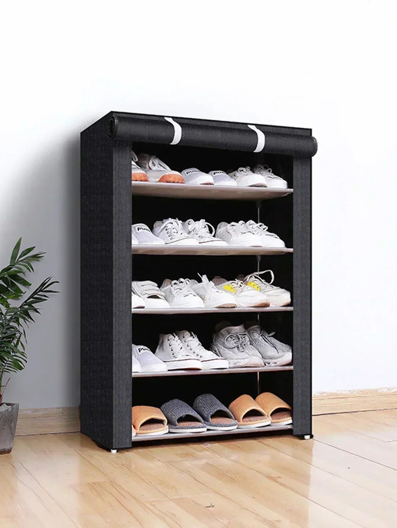 Multi-tier Combination Shoe Rack Home Bedroom Living Room Dustproof Storage Shoe Cabinet Dormitory Simple Shoe Organizer