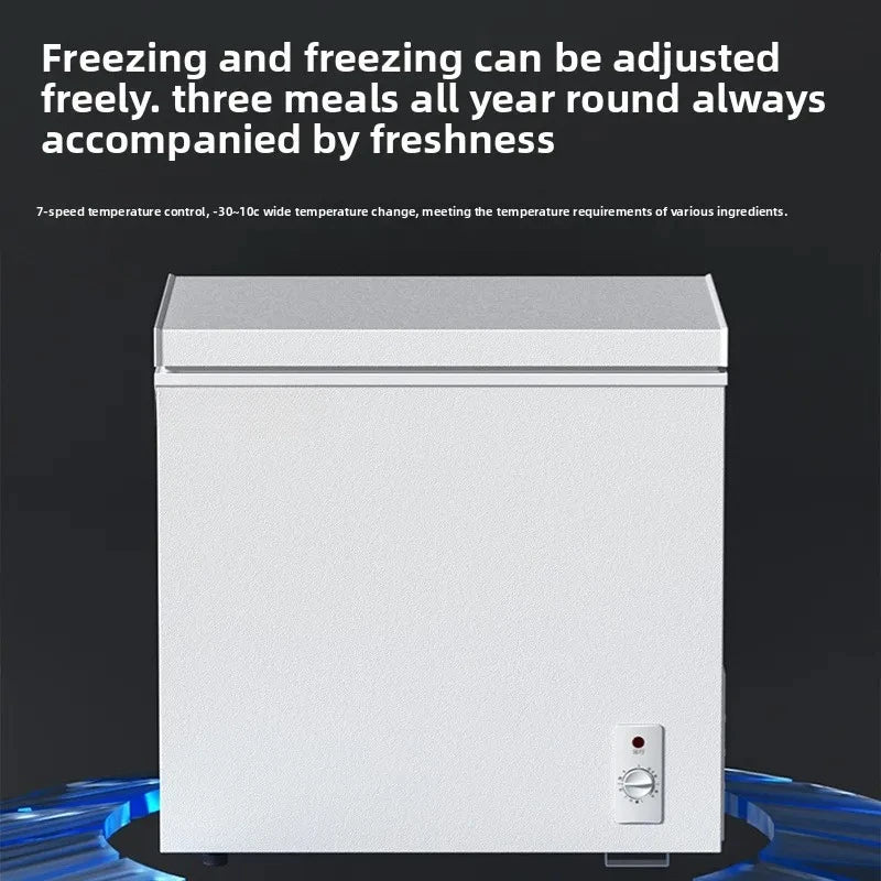 First-class Energy Efficiency Small Freezer Household Small Full Freezer Refrigerated Dual-purpose Mini Frost-free Freezer