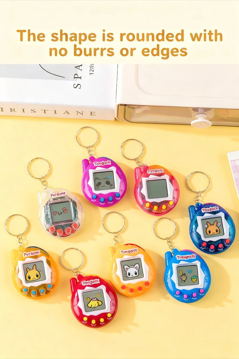 1PC Transparent Electronic Pets Nostalgic 168 Pets In One Virtual Cyber Digital Nostalgic Funny Toys Pixel Funny Play