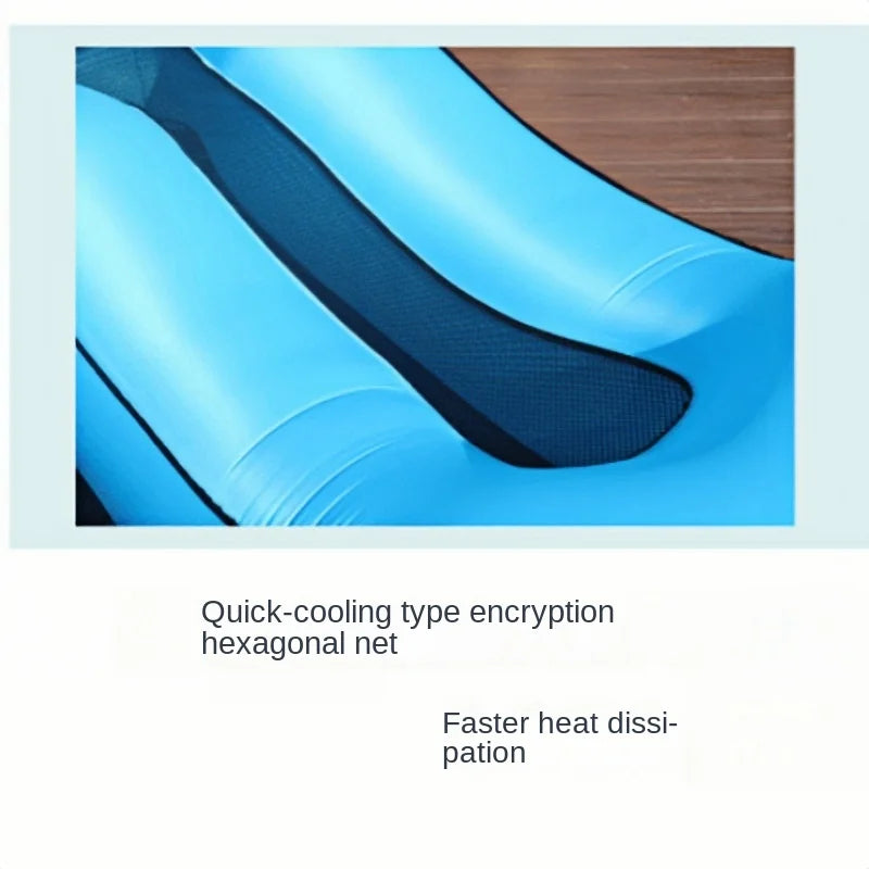 Outdoor Inflatable Sofa Boat, Amphibious Portable Lazy Inflatable Bed, Camping Music Festival Mattress Cushion, Leisure Vacation