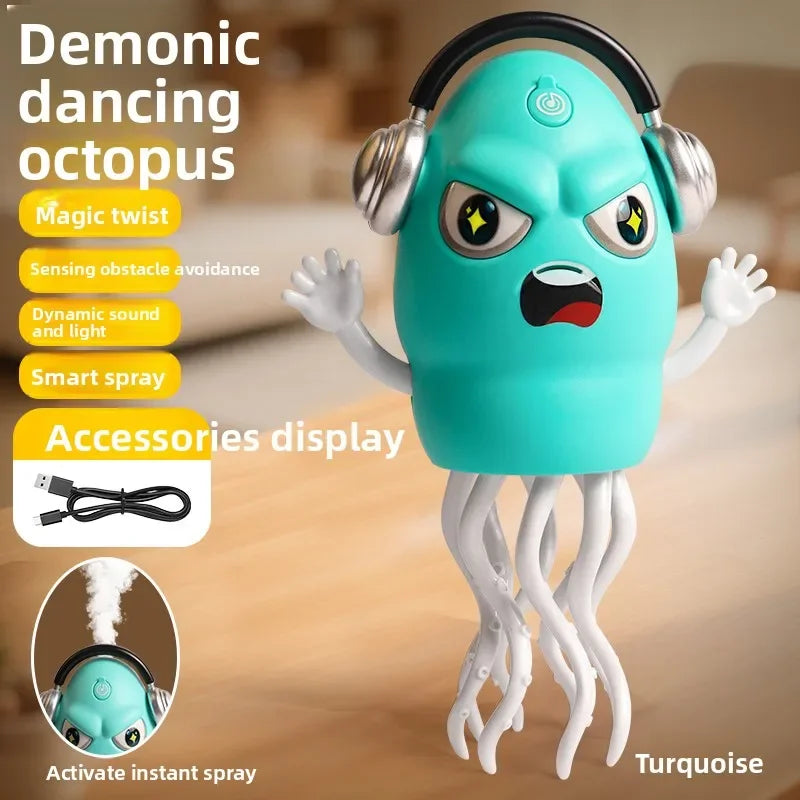 Dancing Octopus Kid Electronic Pet Toys Cartoon Interactive Development Moving Education Toddler Toy Gift Creative birthday gift