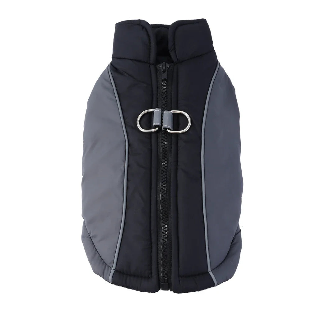 Waterproof Pet Vest Coat For Winter Warm Dog Jacket For Small Meidum Dogs Reflective Puppy Outfits With D-ring Chihuahua Apparel