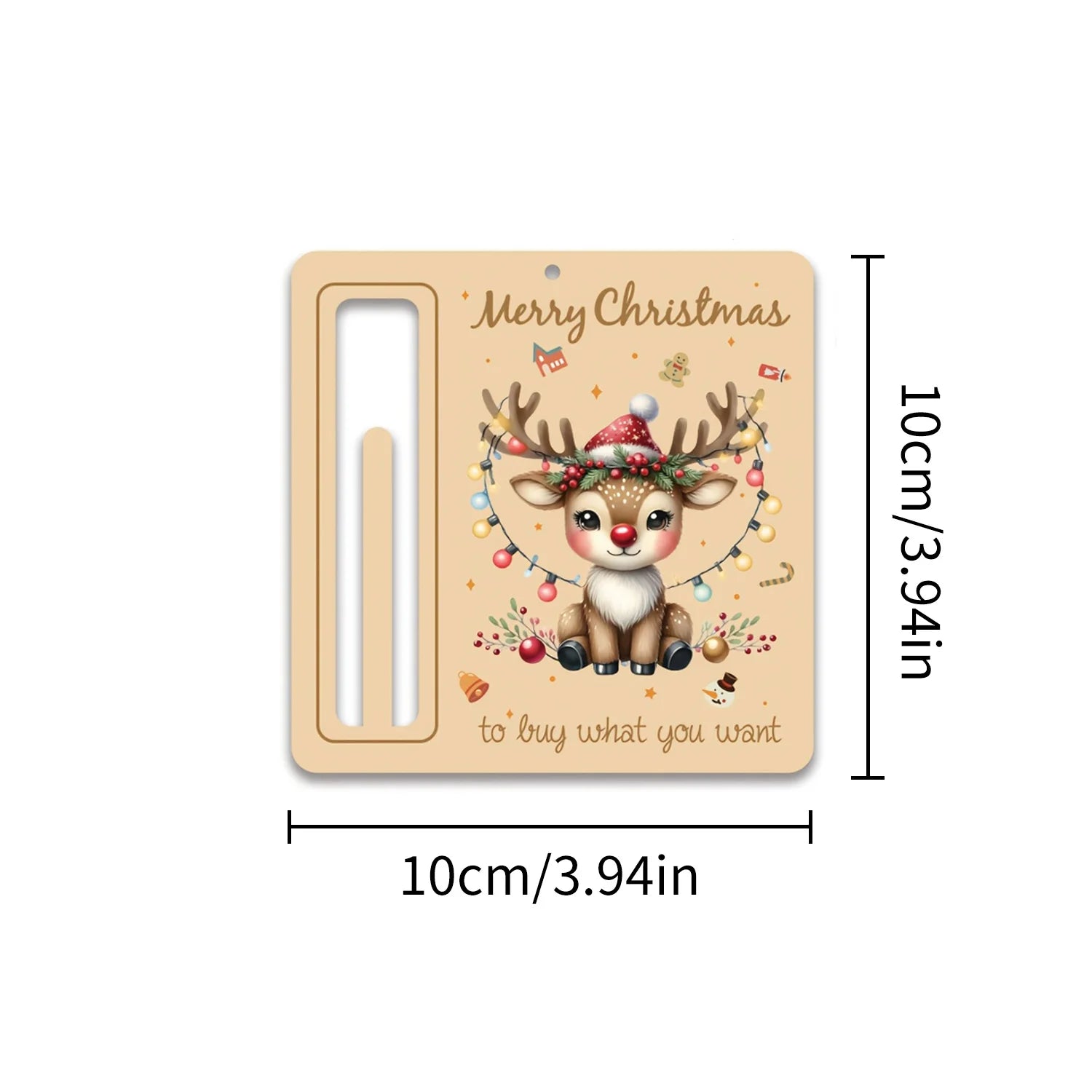 Christmas Cute Money Holder Christmas Ornament Decoration Santa Claus Snowman Christmas tree decorations