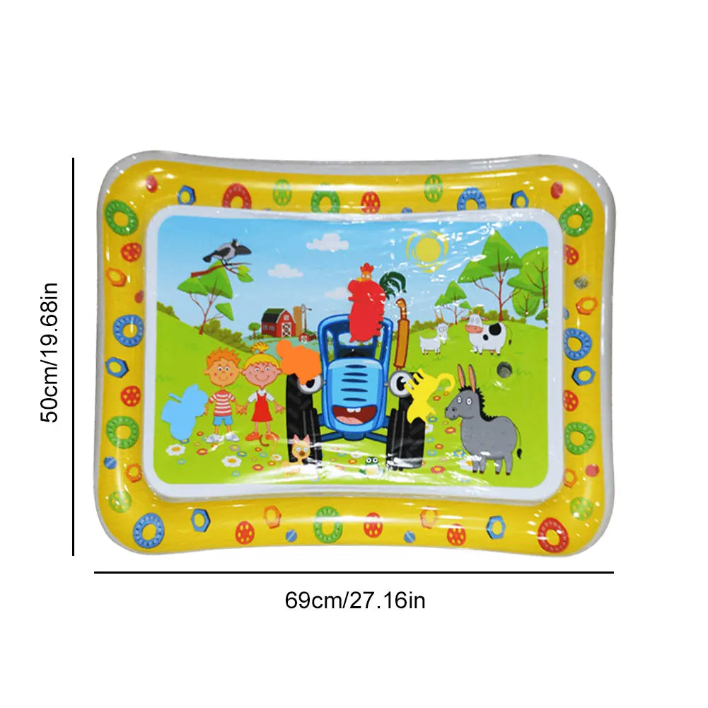Baby Water Play Mat Inflatable Toys Children's Mat Kids Thicken PVC Playmat Toddler Activity Play Center Water Mat for Babies