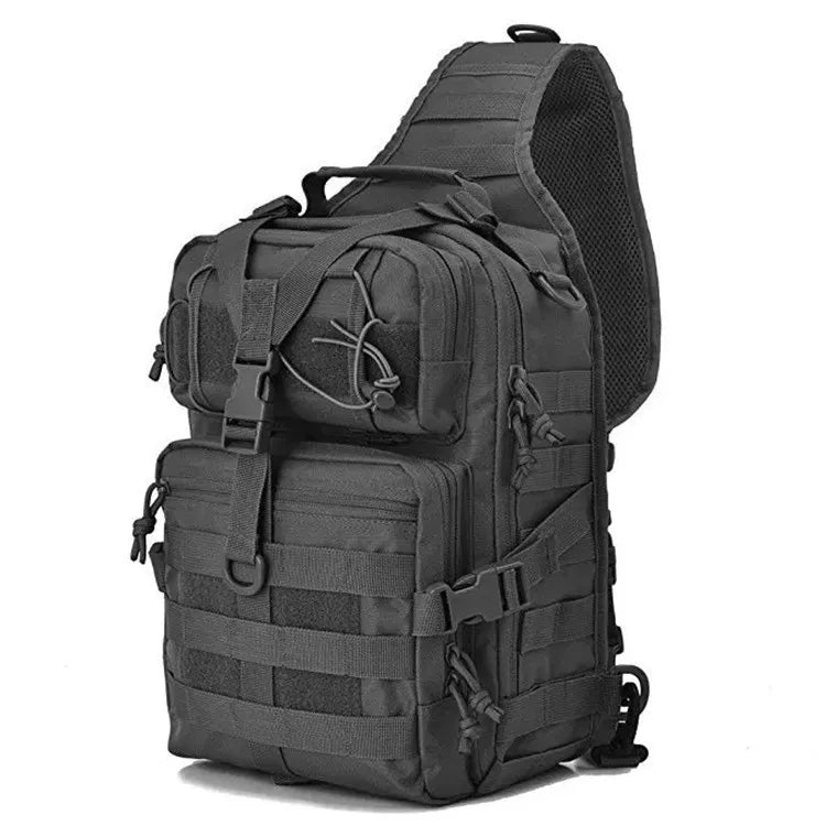 Rilibegan Chest Bag Waterproof Oxford Single Shoulder Bags Tactical Chest Bags Big Capacity Crossbody Bags Camouflage Chest Bag