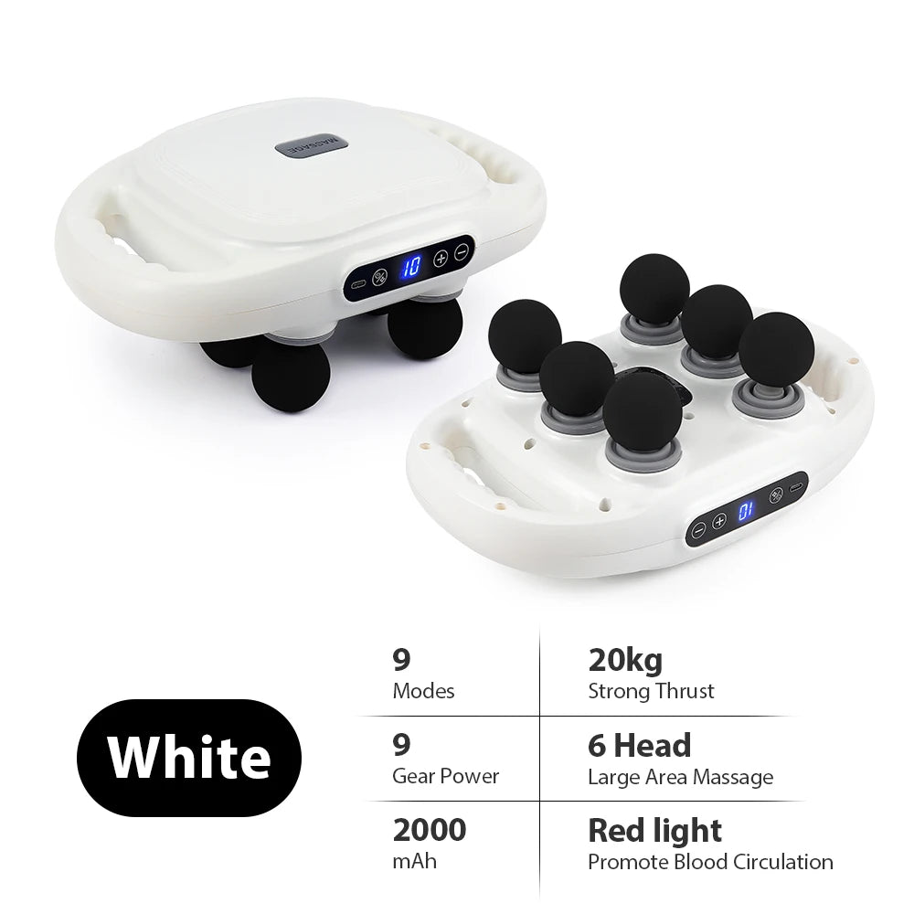 66-head Fascia Gun High Frequency Vibration Body Massage Gun Back Massager Waist Massager Neck Shoulder Thigh Fascia masajeador