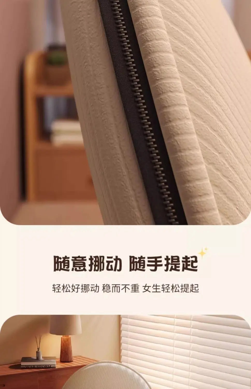 Foldable Lazy Sofa Tatami Backrest Single Seat Cushion for Bedroom Balcony Window Chair - Compact Living Space Seating