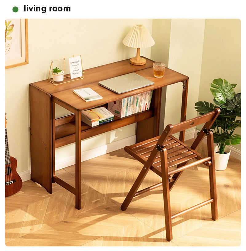 Folding Desk Computer Table Desk Student Household Small Desktop  Bedroom Bedside Writing Workbench