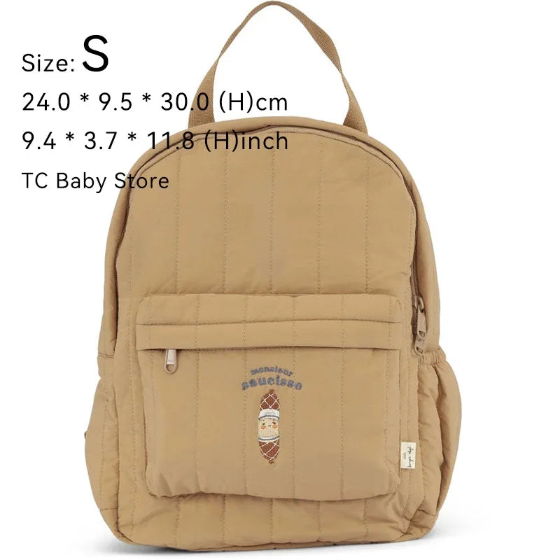 New KS Baby Backpack Parent-child Kids Schoolbag Kindergarten Bags Brand Traveling Cherry Children's Boys Girls Mom Storage