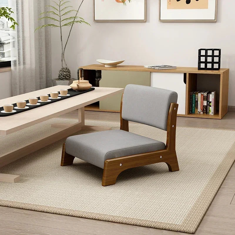 Modern Tatami Lazy Sofa Chair Japanese Living Room Furniture Back Floor Nordic Wind Bay Window Low
