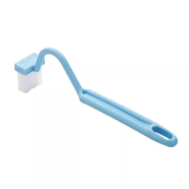 Toilet Brush S Shape Portable Toilet Cleaner Curved Edge Corner Handle Bathroom Supplies Cleaning Household Tools Accessories