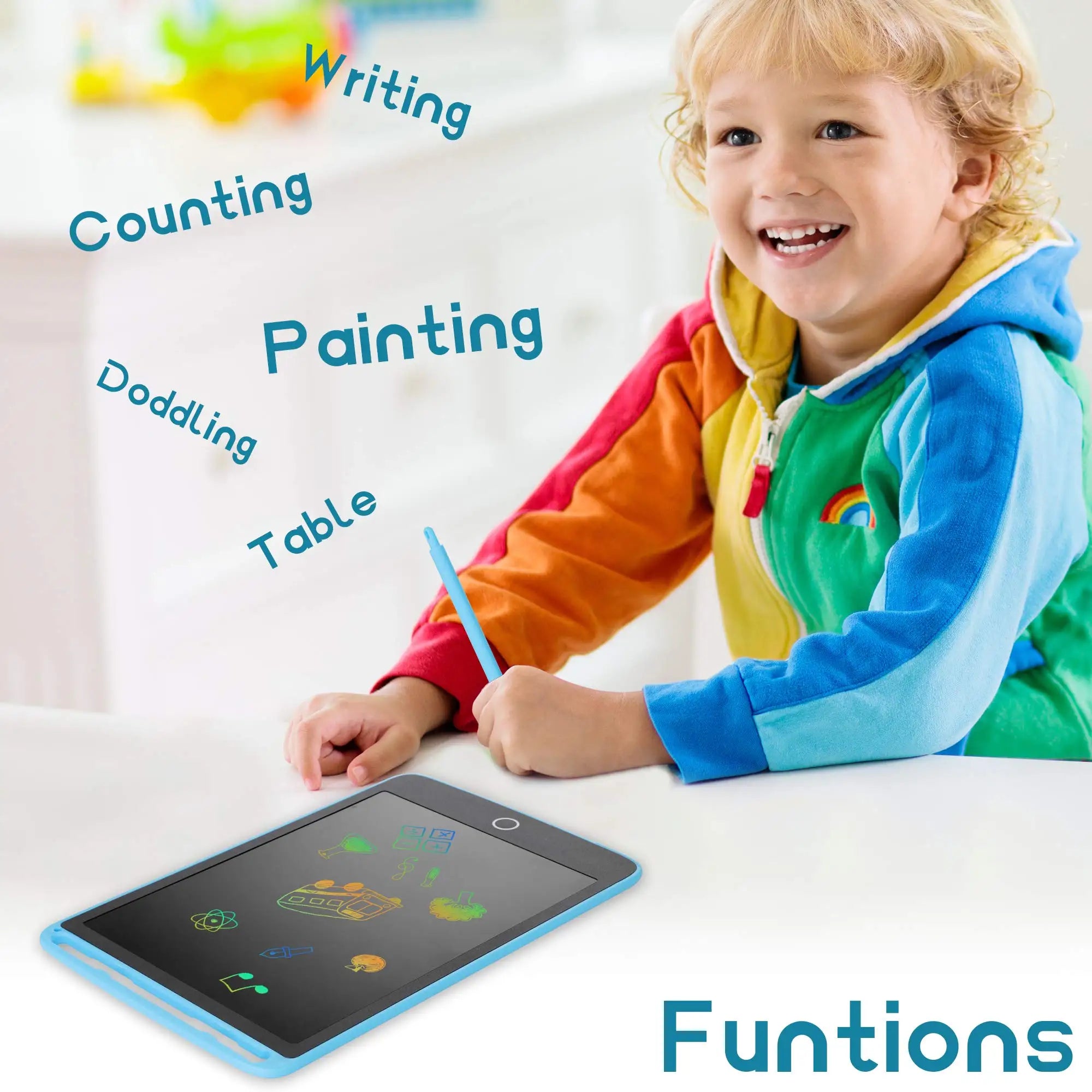 8.5/10/12inch Efes Electronic Drawing Board Toys For Children blackboard Educational Painting LCD Screen Writing Tablet Kid Toys