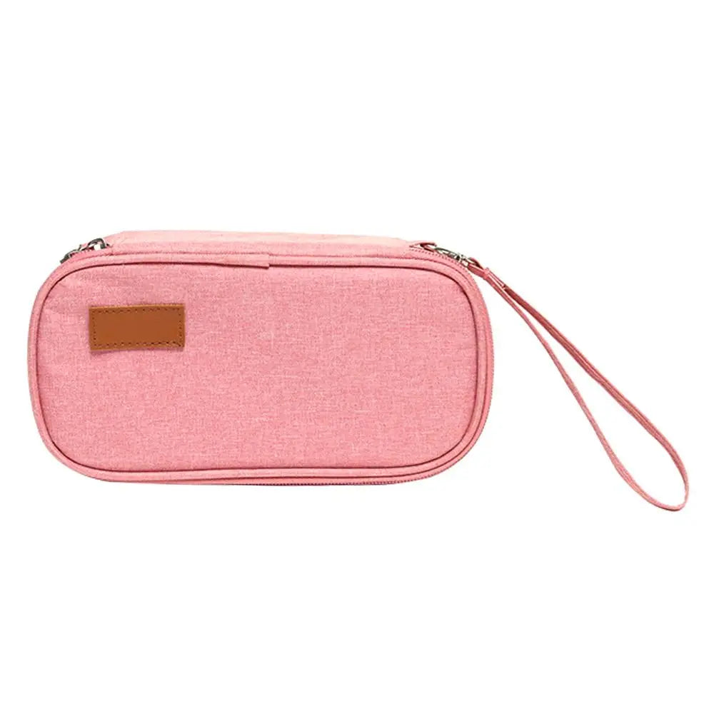 Portable Waterproof Diabetic Insulin Cooling Bag Carry-on Protector Pill Refrigerated Ice Pack Drug Freezer without Gel