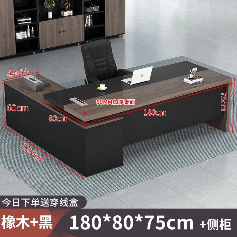 Commercial External Office Desk Minimalist Industrial Cheap Luxury Office Desk Indoor Station Mesa Escritorio Modern Furniture