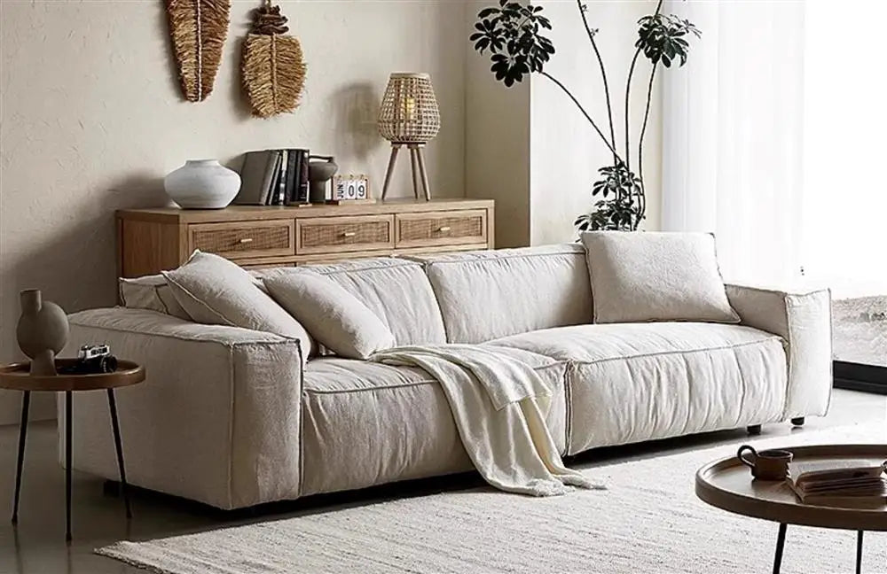 Lounge Double Living Room Sofas Floor Designer Cushion Elegant Sofa Comfortable Relax Divani Da Soggiorno House Accessories