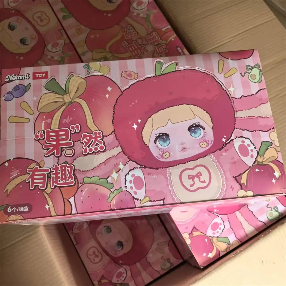 Original Nommi Fruit Interesting Maymei V4 Series Blind Box Bags Keychains Pendant Vinyl Figurines Dolls Holiday Gift In Stock