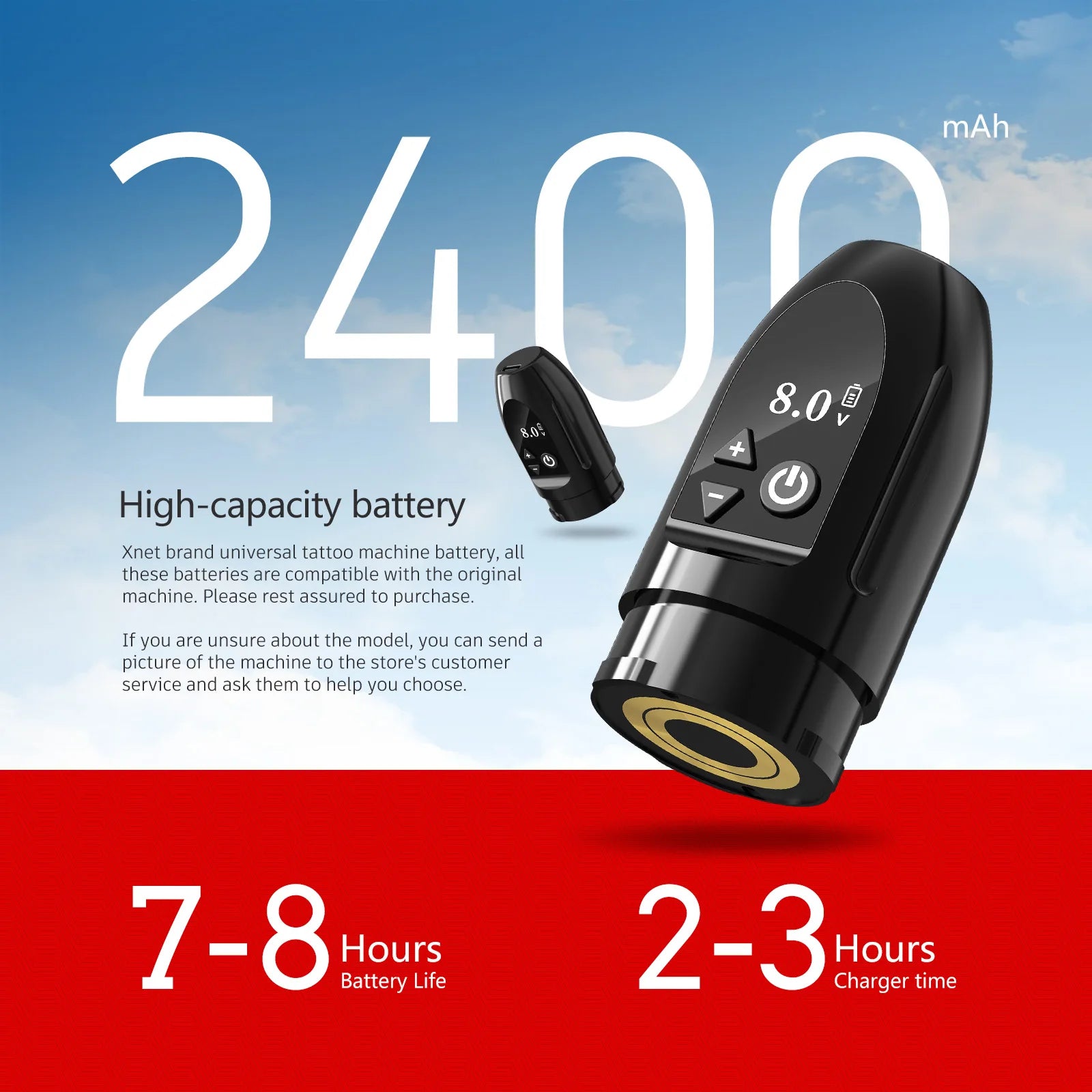 XNET F2 Wirless Tattoo Machine Pen 2.0-4.2mm Adjustable Stroke With Powerful Custom Motor for Makeup Microplasty Pen For Tattoo