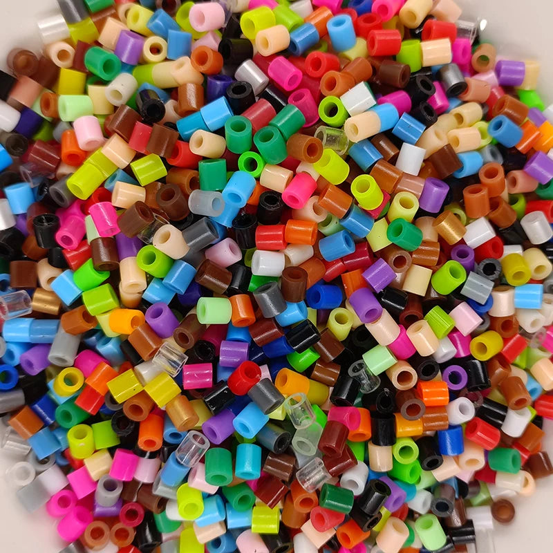 Fuse Beads 1000pcs 5MM 3D Pixel Puzzle Iron Beads Handmade Crafts Decor DIY Make Puzzle Toy High Quality Melting Beads