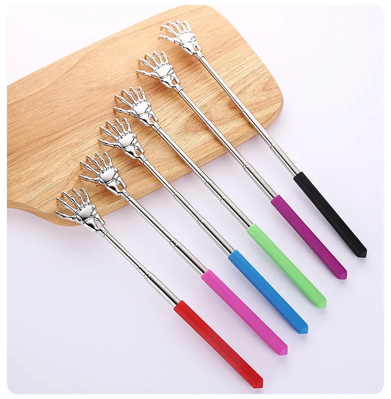 마사지기 Back Scratcher Telescopic Scratching Back Scratcher Massager Kit Scraper Extendable Telescoping Itch Health Products 괄사