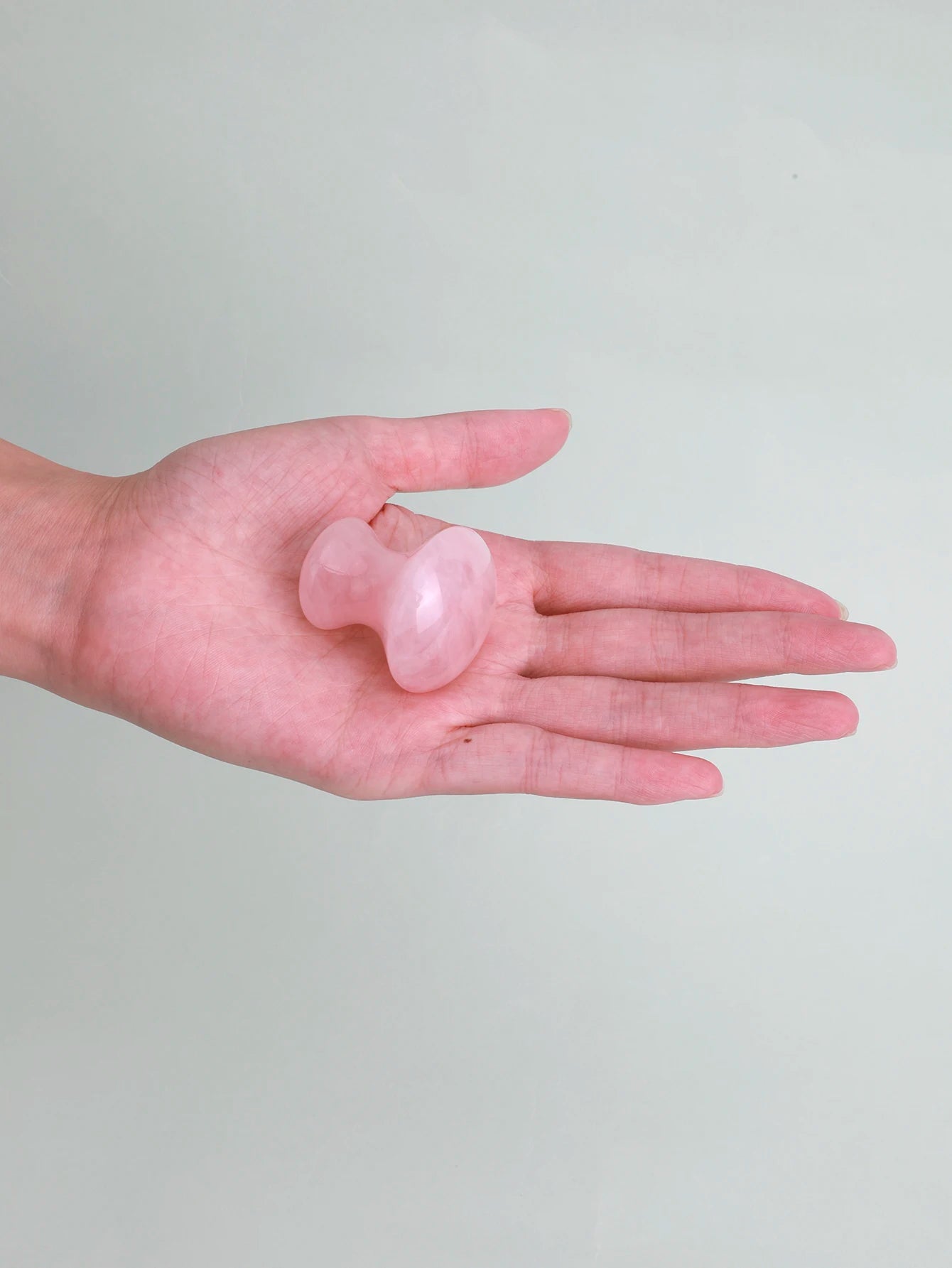 1 Natural Jade Mushroom Shape Gua Sha Board Face Back Body Massager Facial Beauty Care Skin Tool Women Relaxing Face Roller