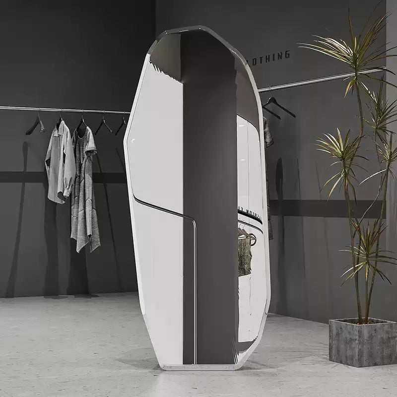 Standing Full Body Mirror Standing Dressing Aesthetic Modern Abnormity Mirror Irregular Minimalist Big Espelhos Home Decorations