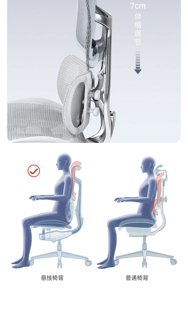 SIHOO DORO S300 Office Computer Chair Multifunctional Adjustable Design High Back Mesh Ergonomic Gaming Chair