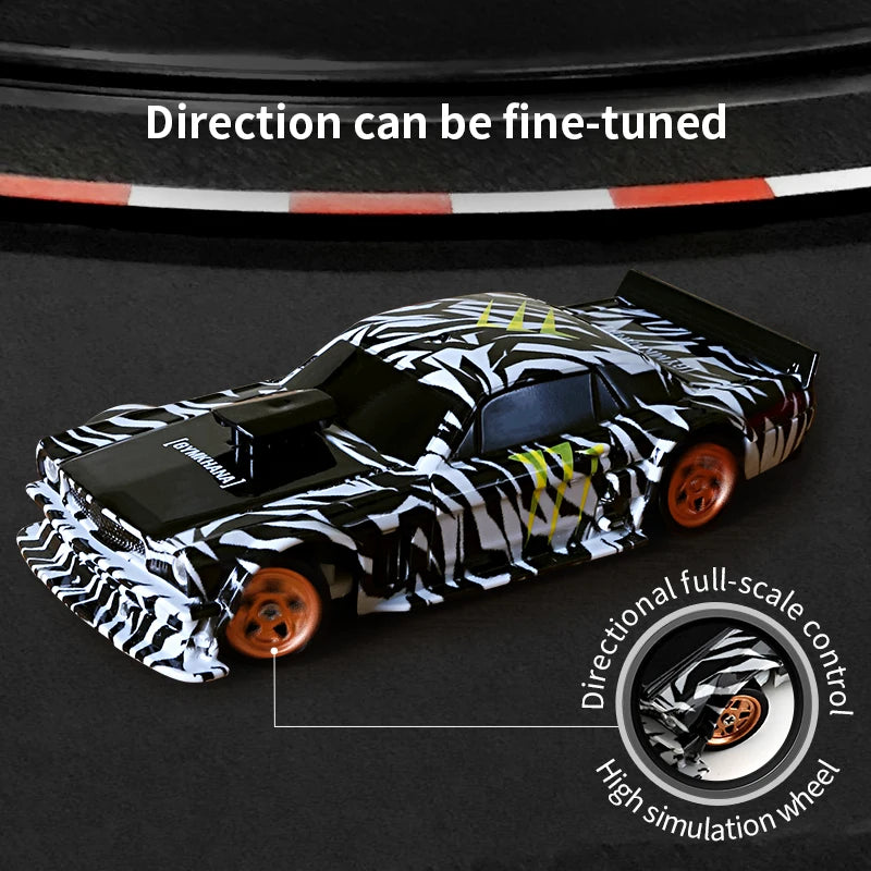 2.4G RC Drift Car 1/43 4WD Remote Control Car High Speed Four Wheel Drive Radio Controlled Mini Racing Car Model Boys Toys Gifts