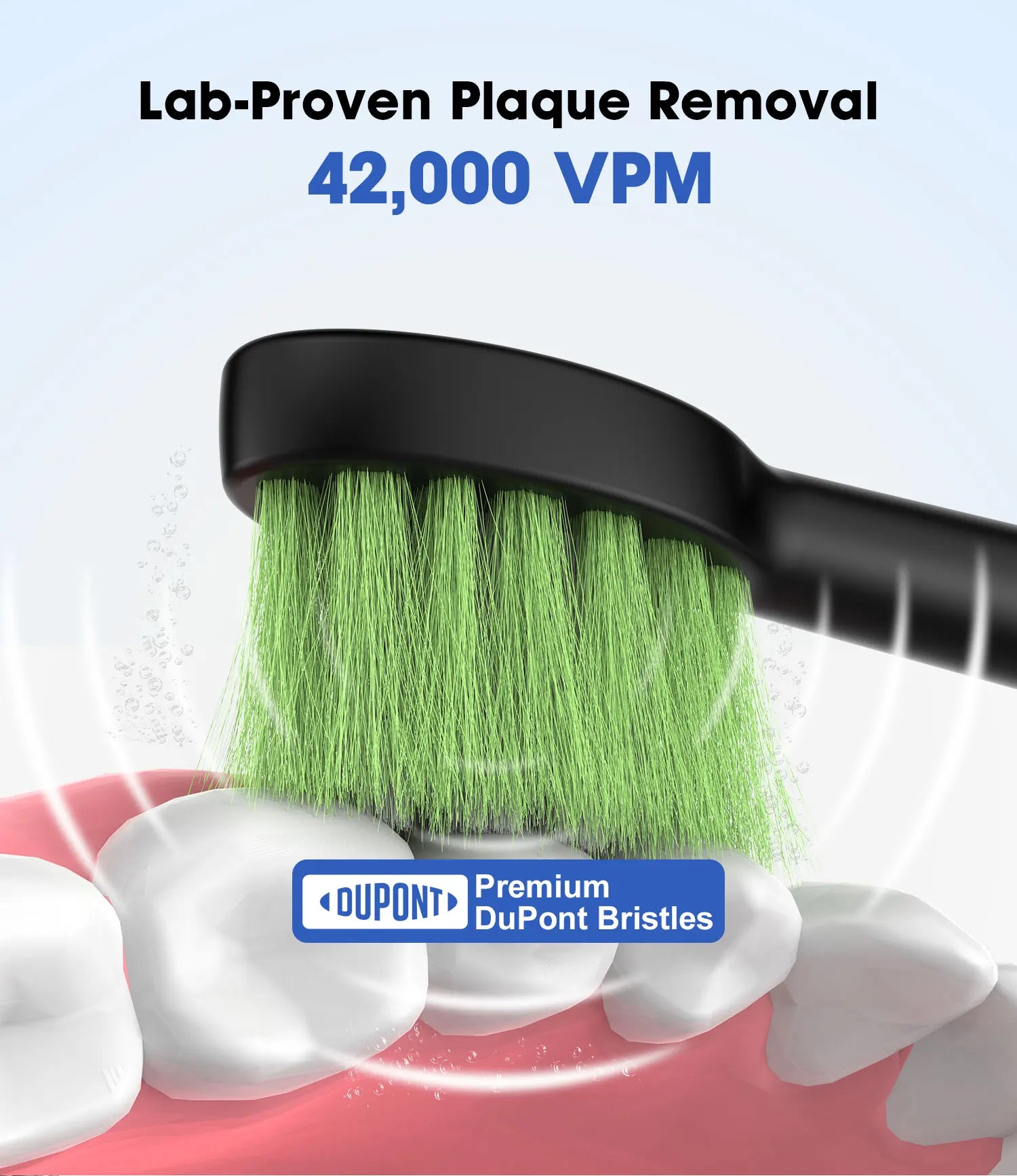 Jeenk JK-Y05 Sonic Electric Toothbrush 4 Modes USB Charger with 6 Replacement Heads Smart Timer Waterproof Soft Bristles Adult