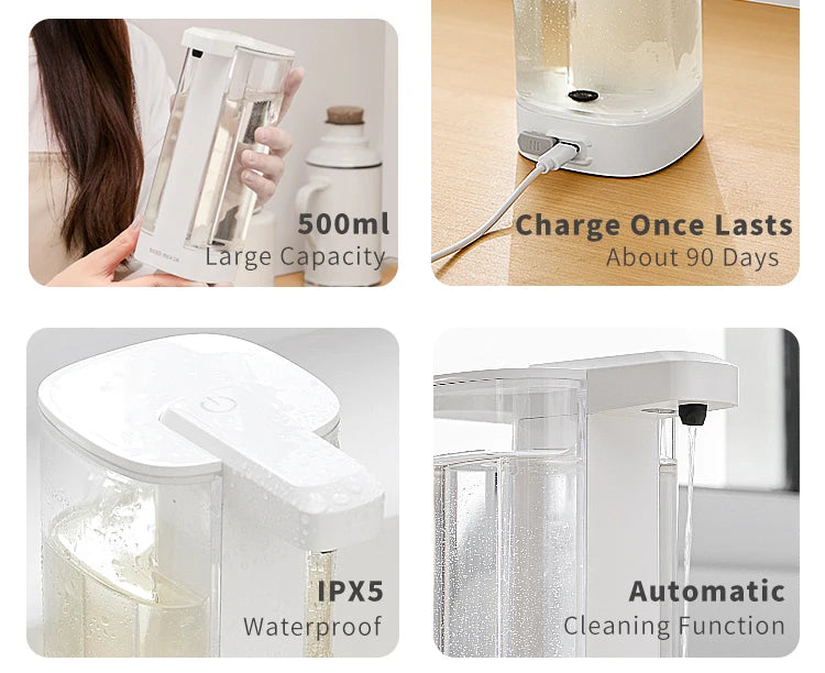 Automatic Soap Machine Sensor Intelligent Hand Washing Machine Kitchen Hand Sanitizer Soap Dispenser