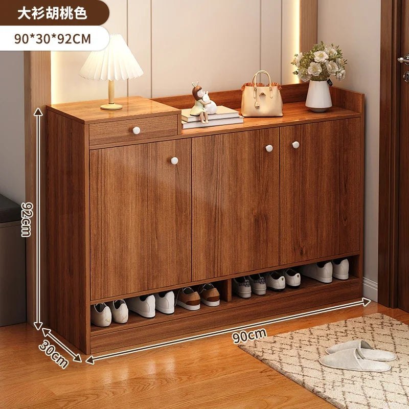 Entrance Hall Organizer Shoe Cabinet Storage Mobile Living Room Shoe Shelf Shelves Space Saving Archivadores Home Furniture