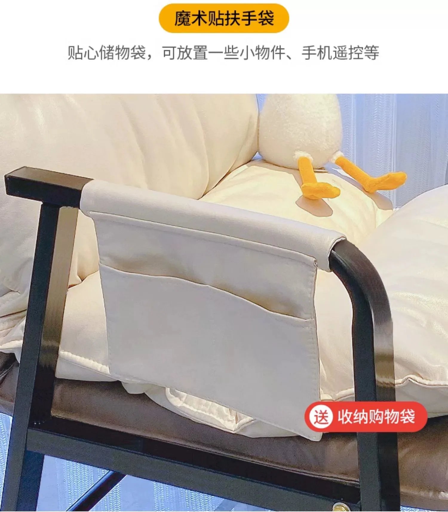 Comfortable Computer Chair Home Ergonomic Office Long Sitting Single Study Adjustable Reclining Desk Gaming Lumbar Support