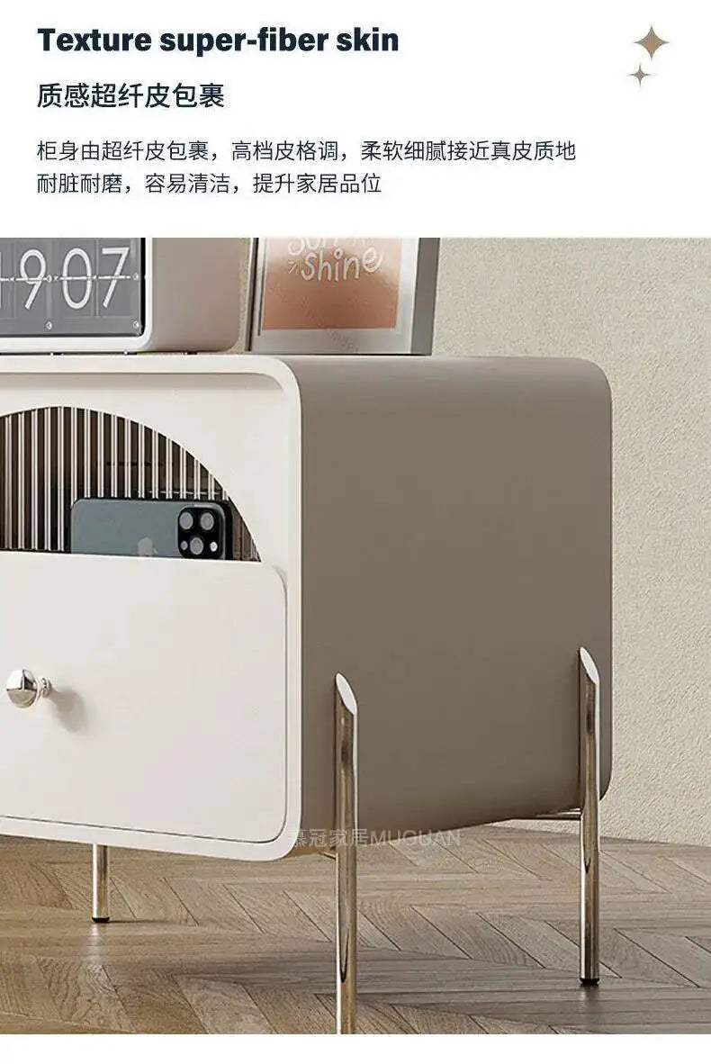 Modern Women Children Nightstands Storage Filing Design Table Nightstands Children Chevet Chambre Bedroom Furniture YN50CN