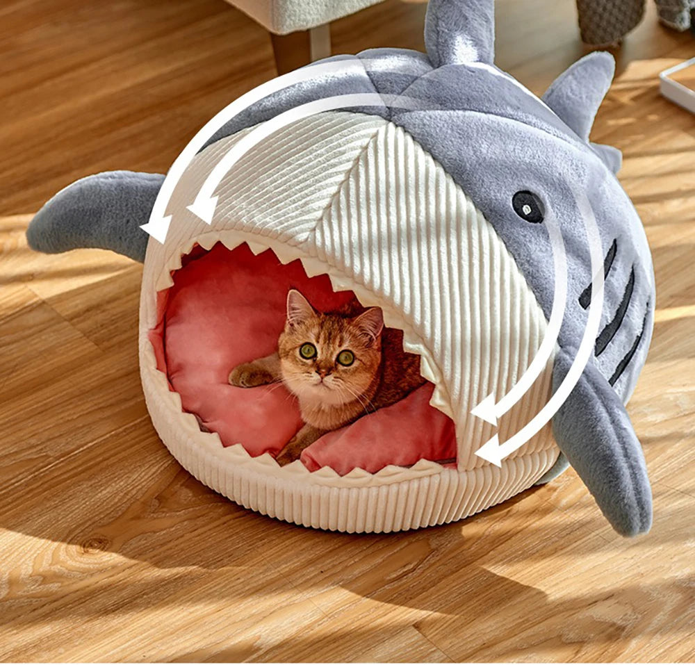 Winter Warm Cat Bed For Portable Pet Beds Sweet Kittens Basket Cushion Cat Pillow Mat Tent Puppy Nest Cave Cats House Goods